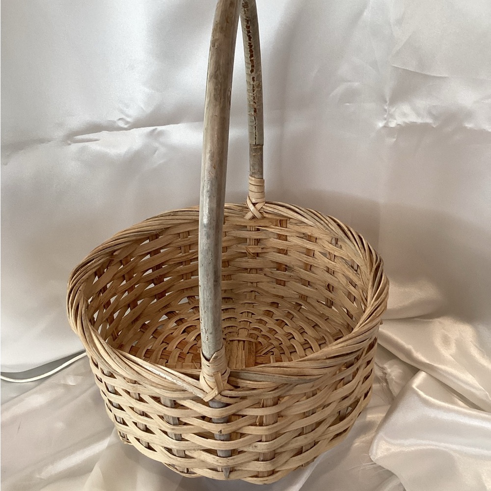 Woven Basket with Handle
